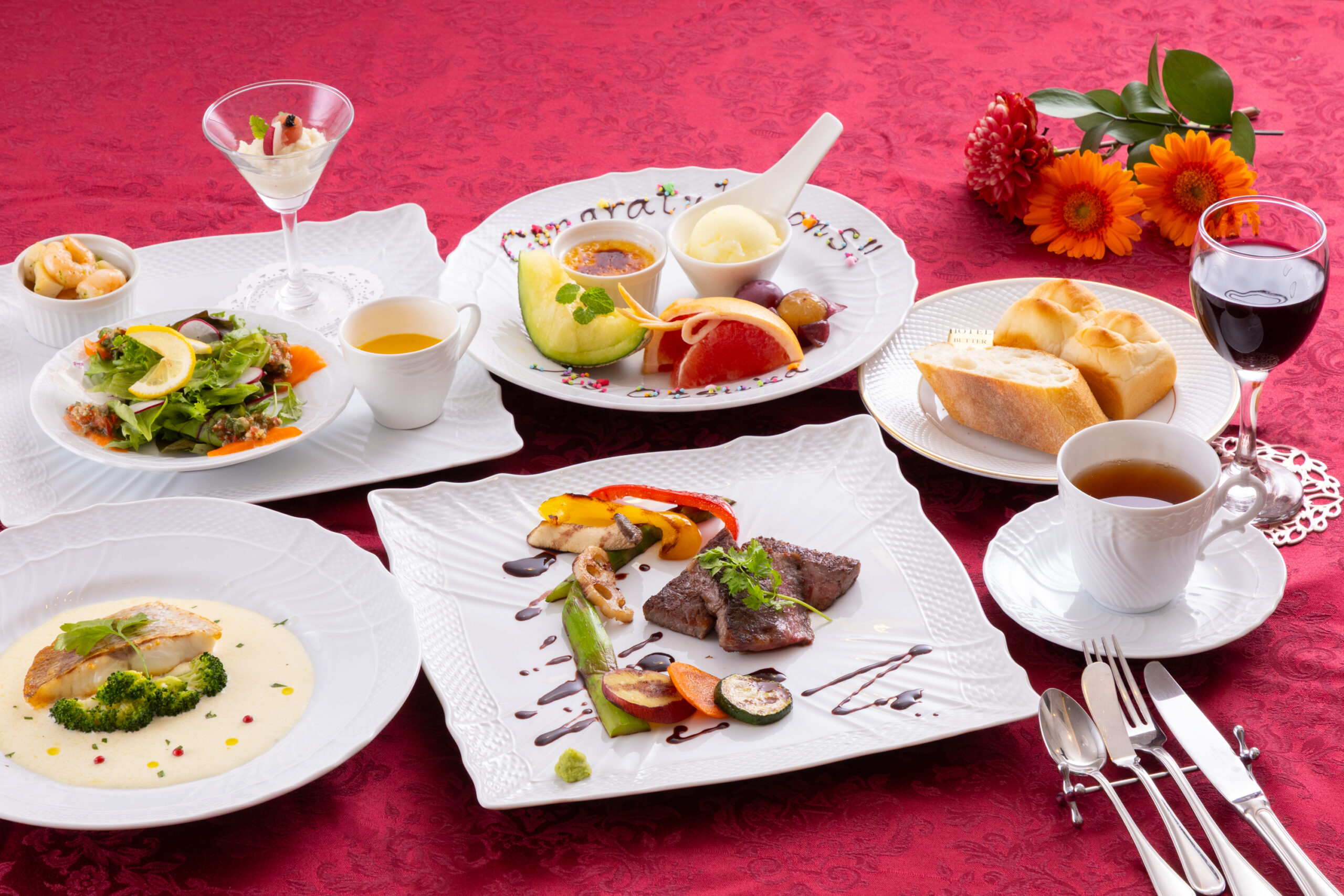 入院中のお食事・調理風景